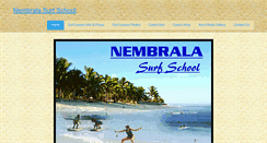 Desktop Screenshot of nemberalabeachsurfschool.com