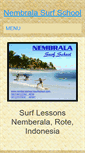 Mobile Screenshot of nemberalabeachsurfschool.com